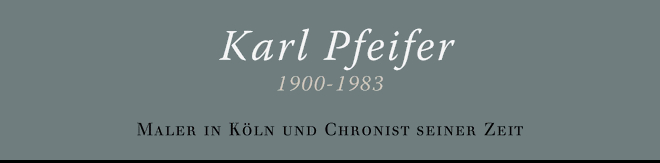 Maler Karl Pfeifer